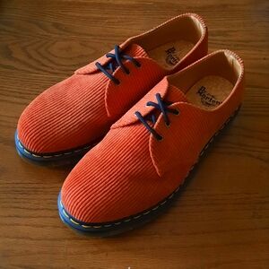 Dr Martens 11M Burnt Orange Low Top Lace Up Shoes "1461"